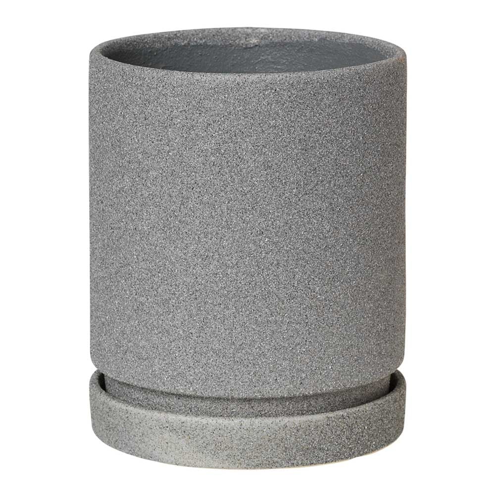 Polaris Kruka med Fat 14x17 cm Blågrå