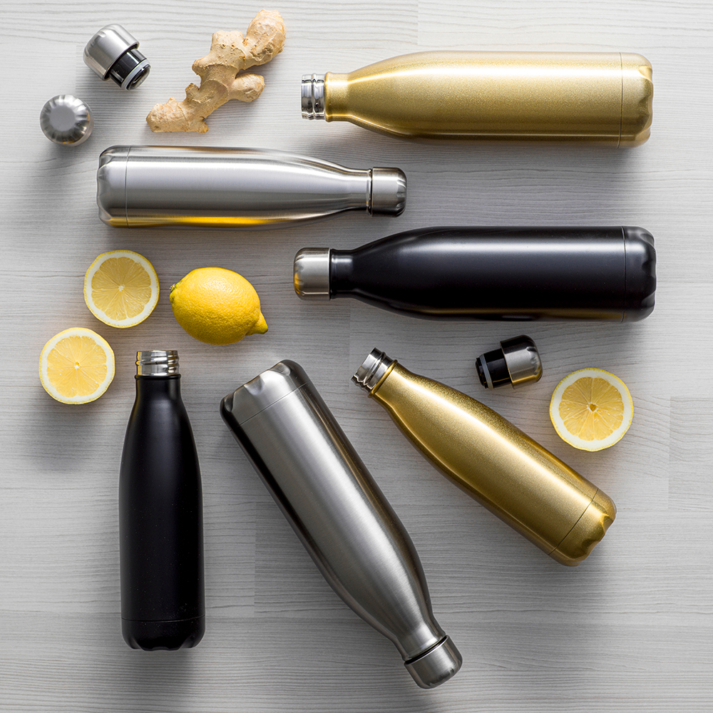 To Go Stålflaska 50 cl Guld