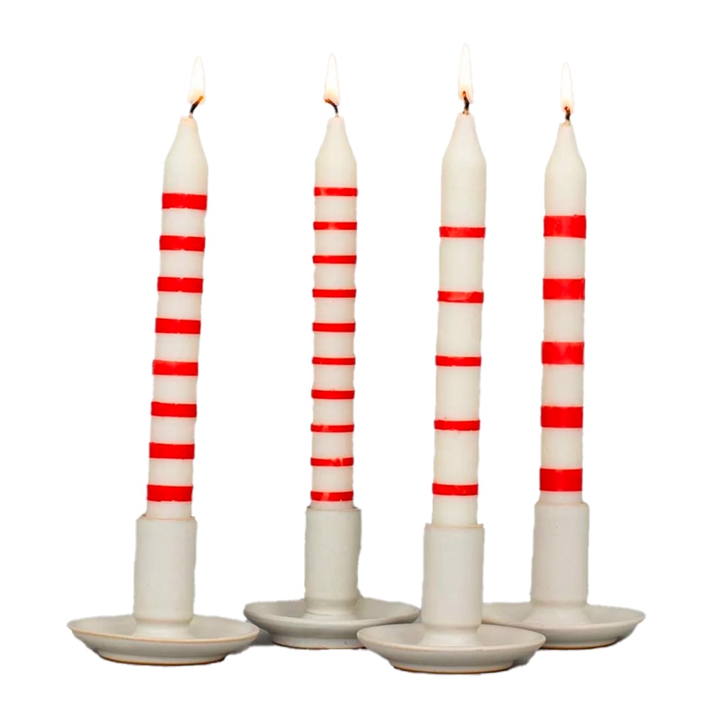 Sojaljus 4-pack Röd