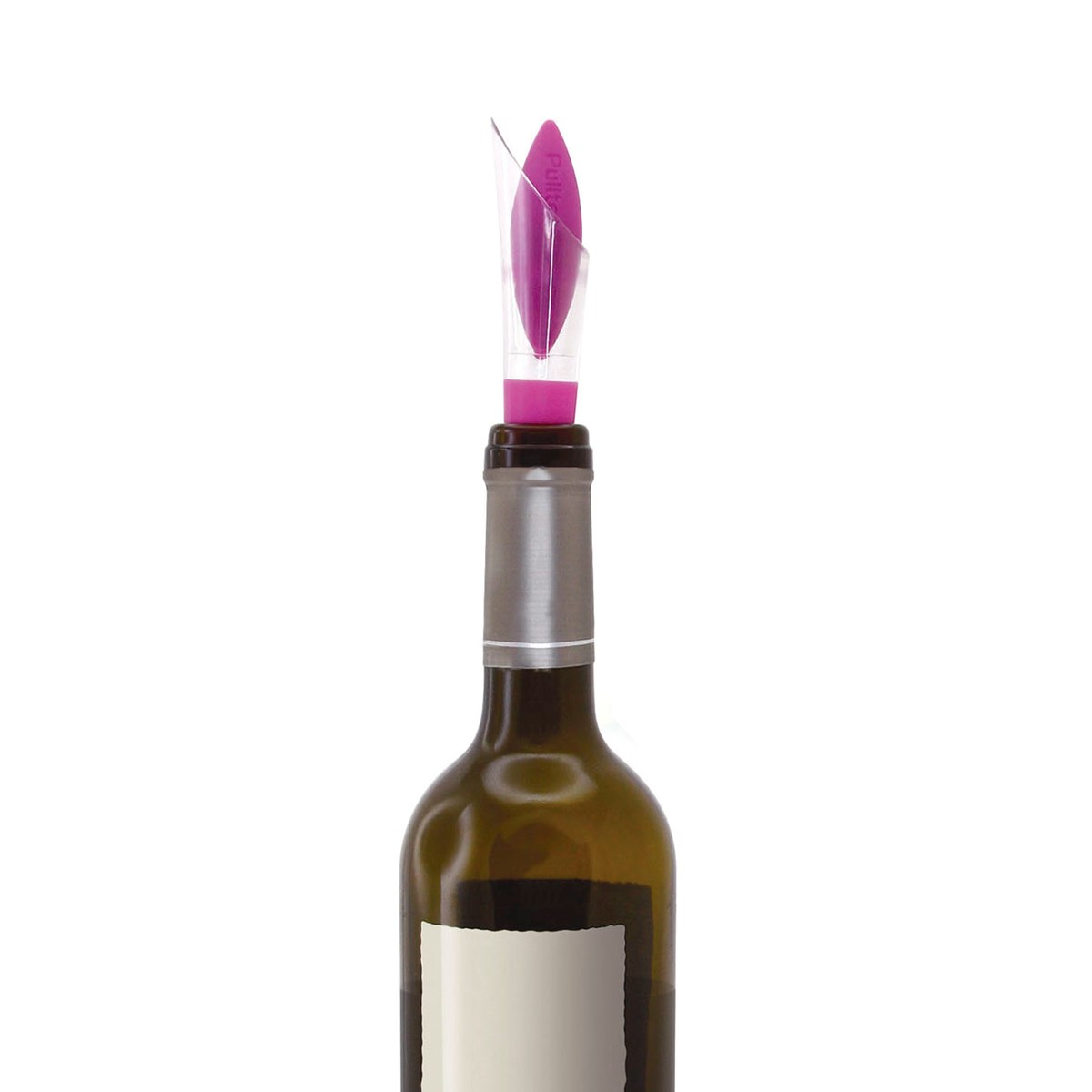 Uranus Wine Stopper + Droppkork Silikon Svart