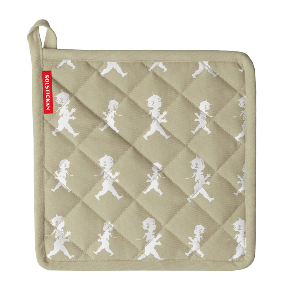 Grytlapp 22x22 cm Sand