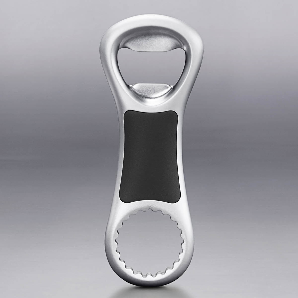 Flasköppnare 12 cm Grå