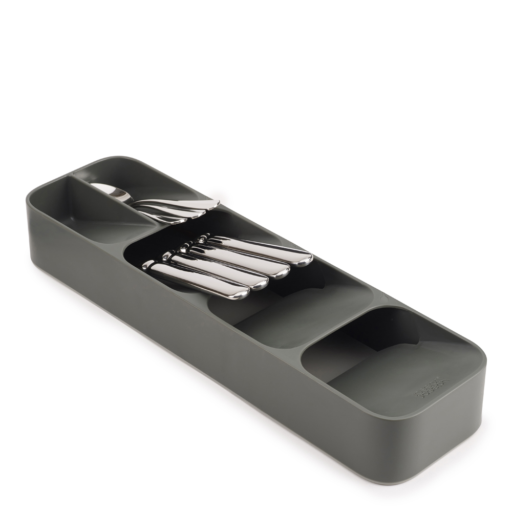 Duo Bestickförvaring 40x11 cm Mörkgrå