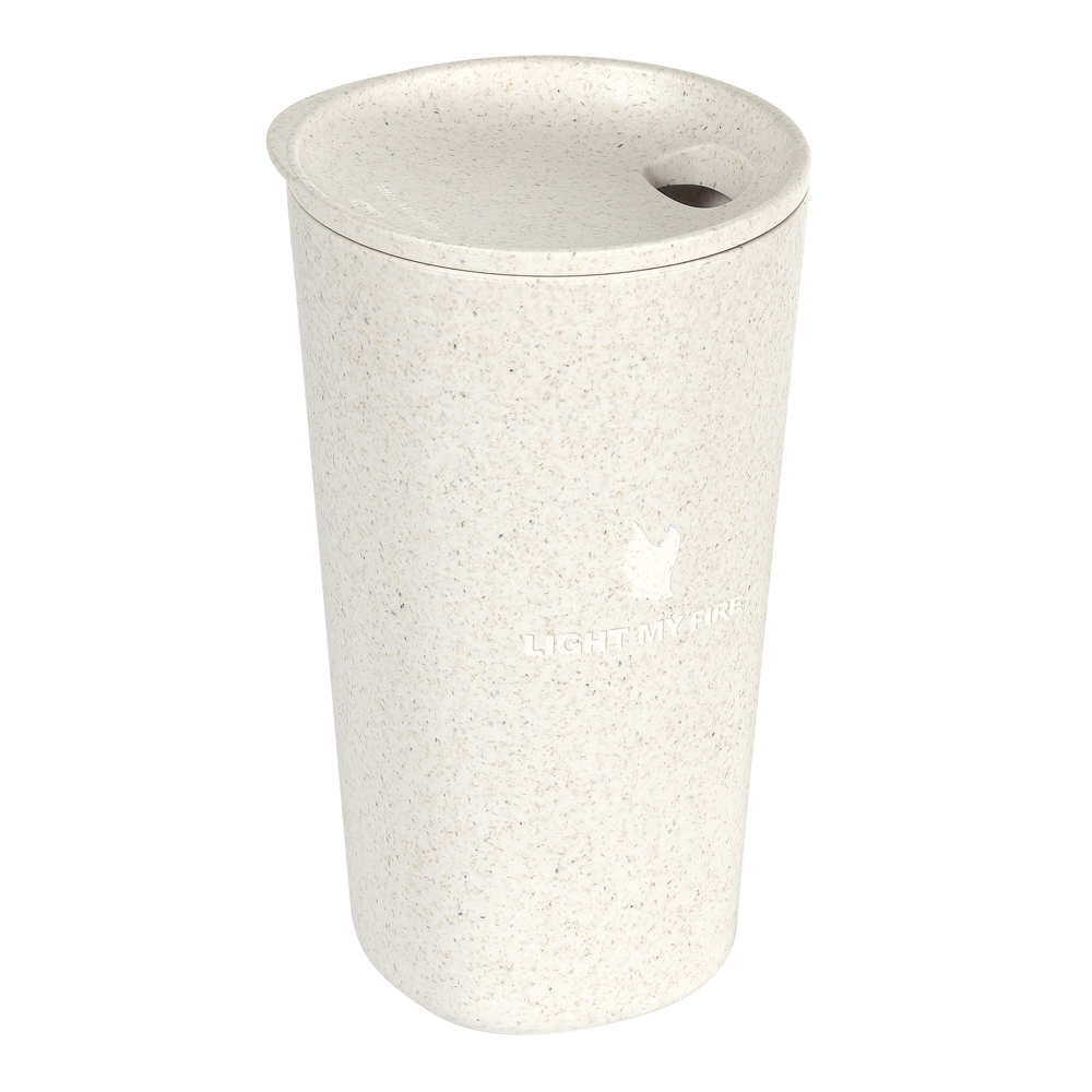 MyCup'n Lid Mugg Bio Large 50 cl Cream