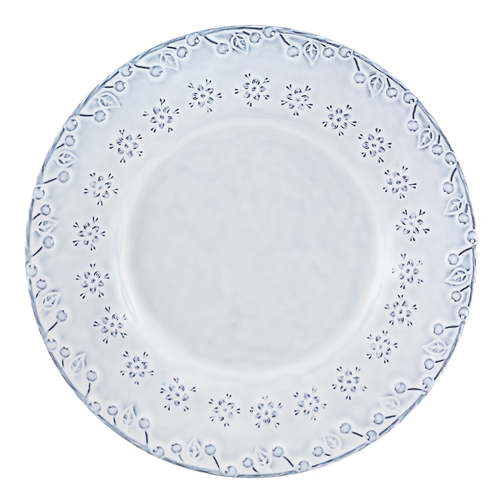 Flora Assiett 23 cm Antikvit