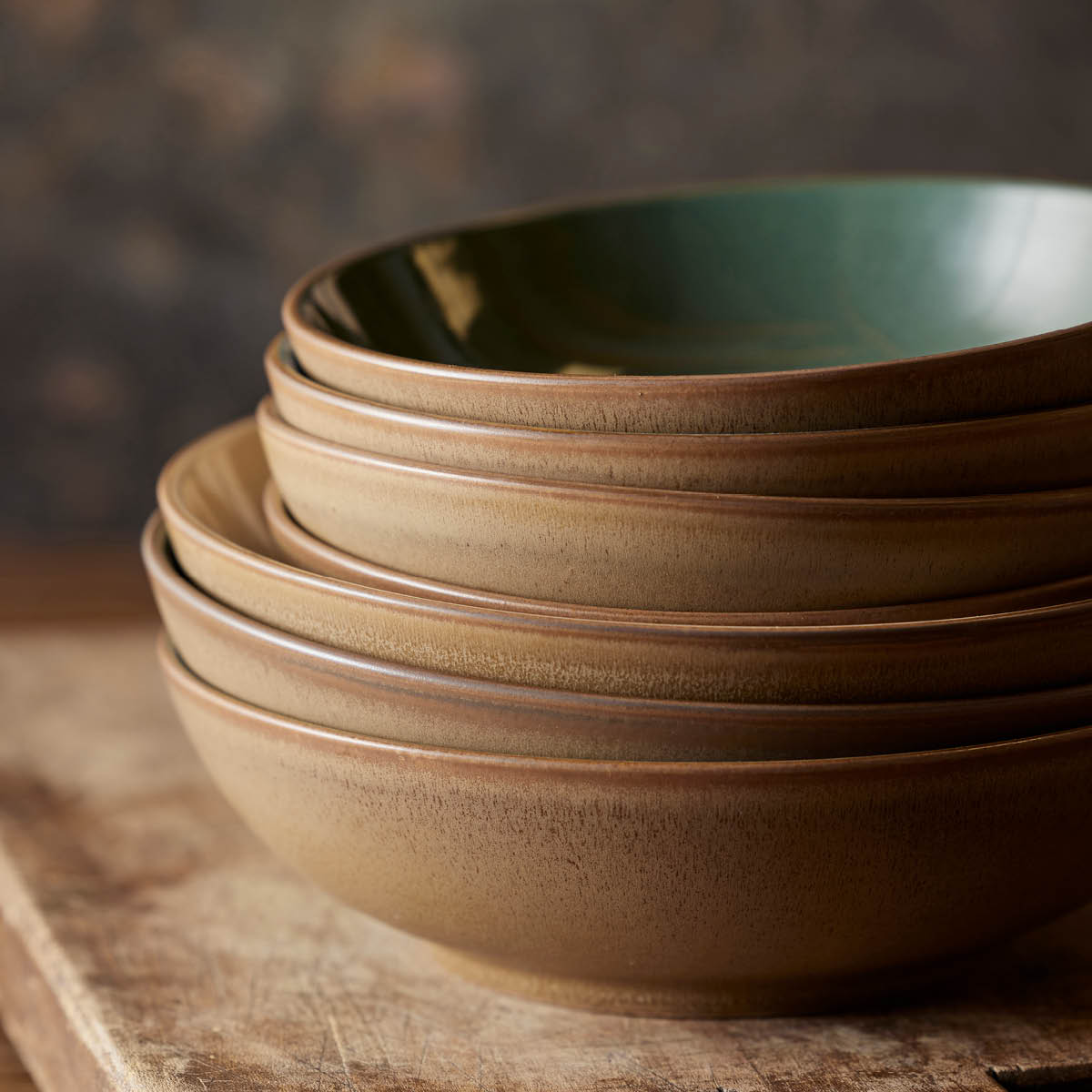 BITZ Pastaskål 20 cm Wood/Forest