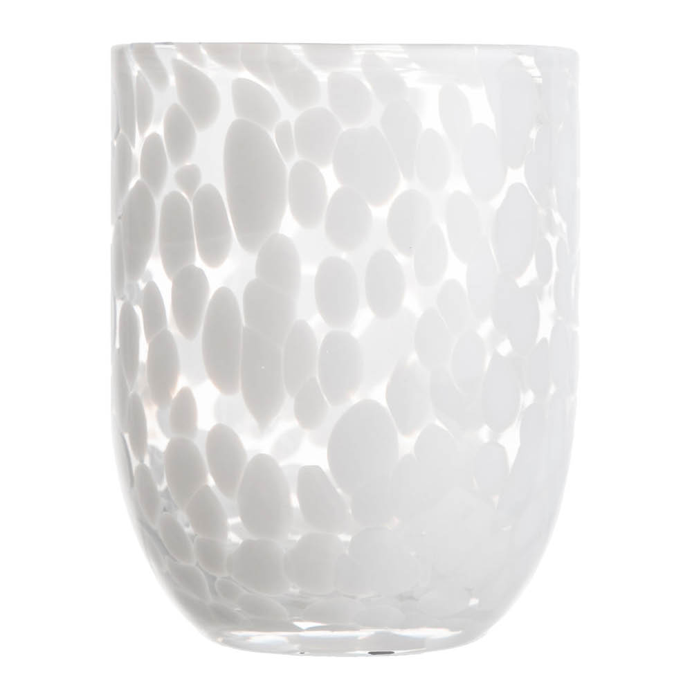 Messy Glas 30 cl Klar/Vit