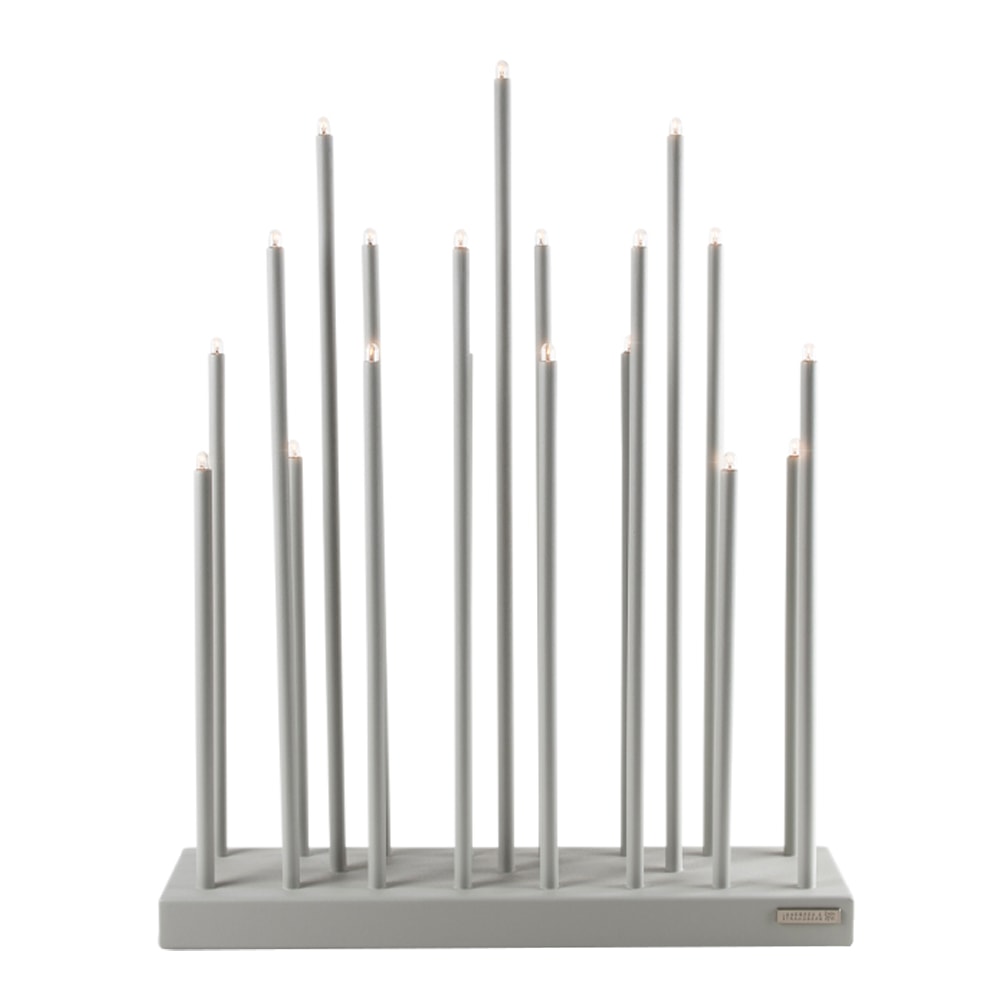 Elflugan Adventsljusstake Grande 50x12,5 cm Ljusgrå