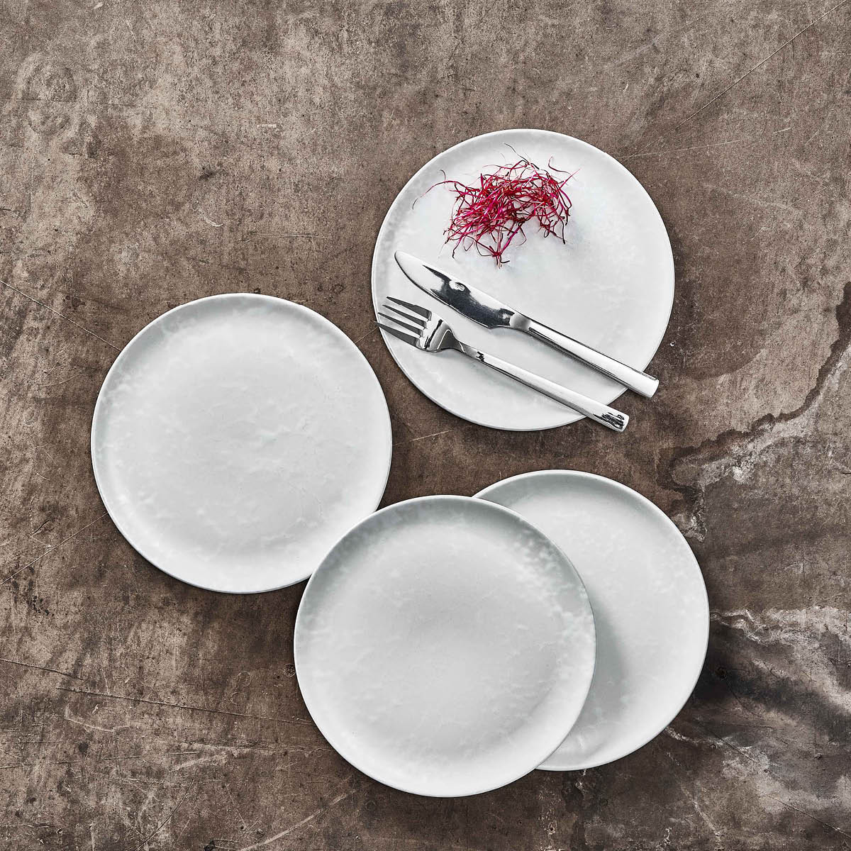 Raw Tallrik 23 cm Vit