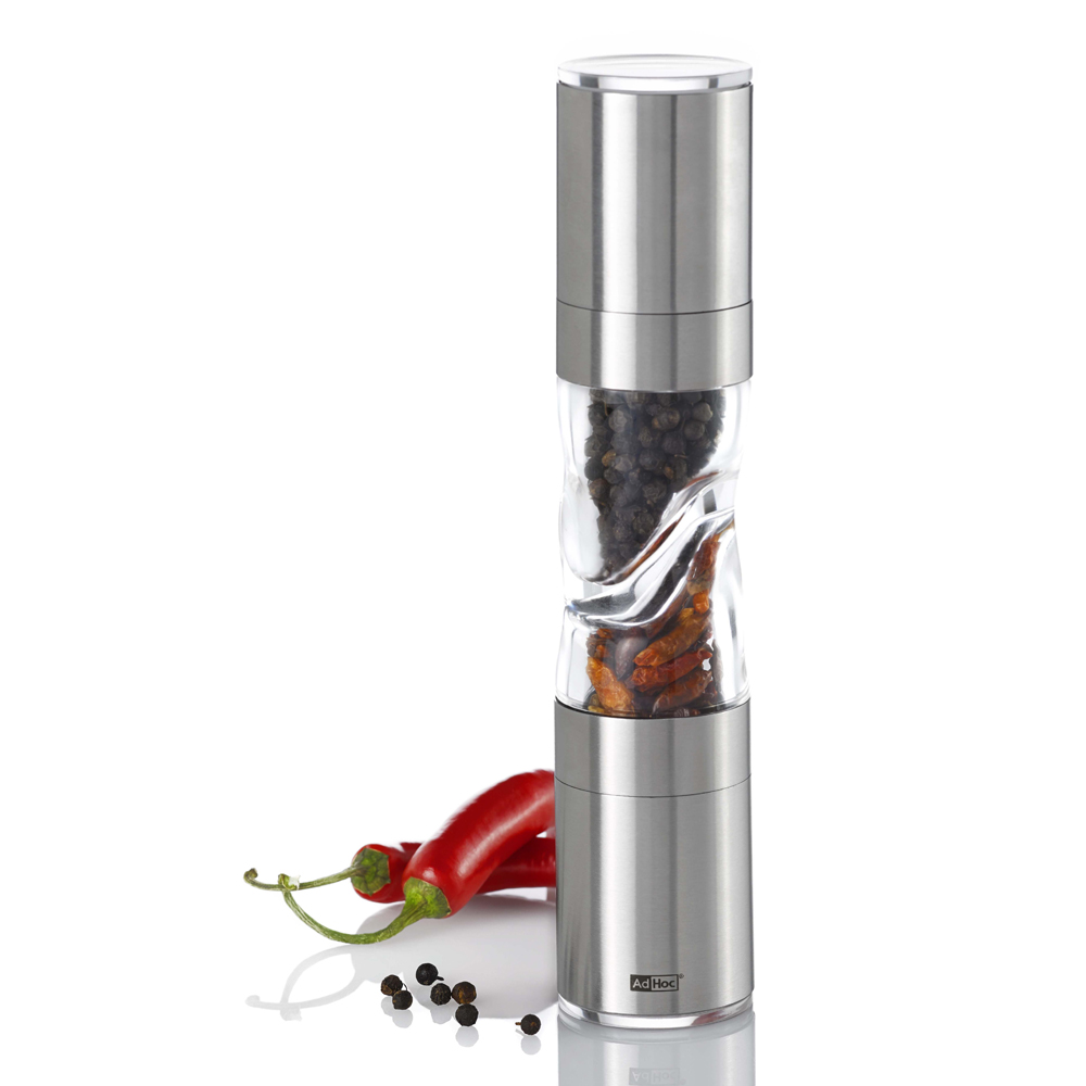 Duospice Kryddkvarn 4,5x22 cm Rostfri/Klar