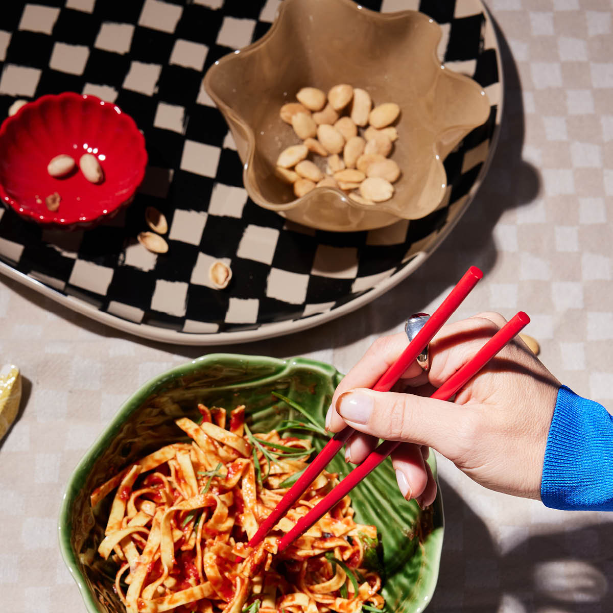 Florian S Skål 9 cm Röd