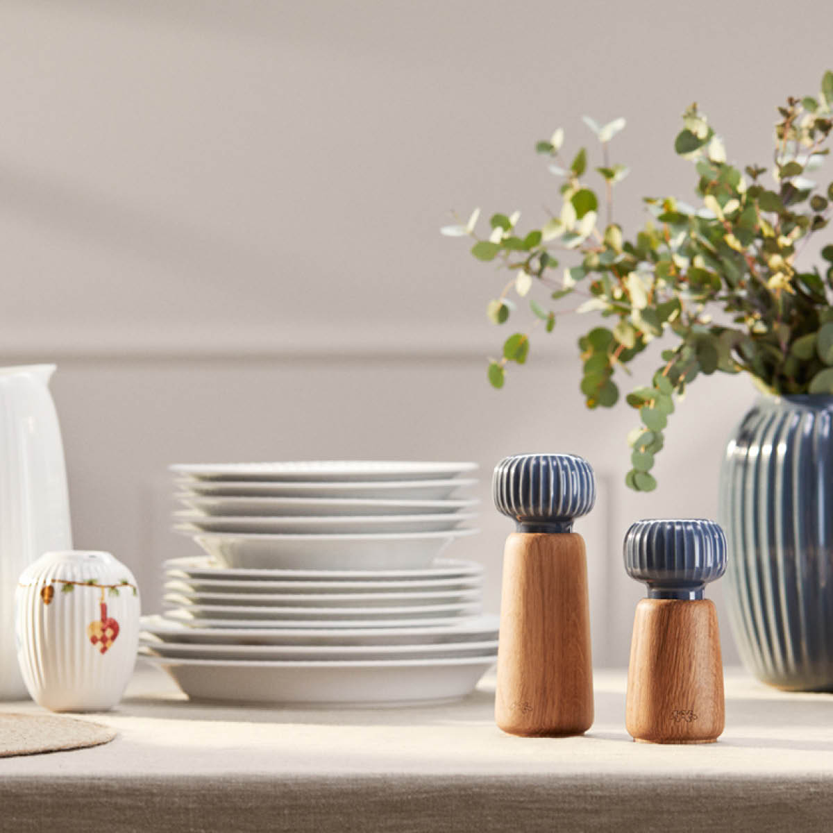 Hammersh?i Kvarn 18,5 cm Antracigrå