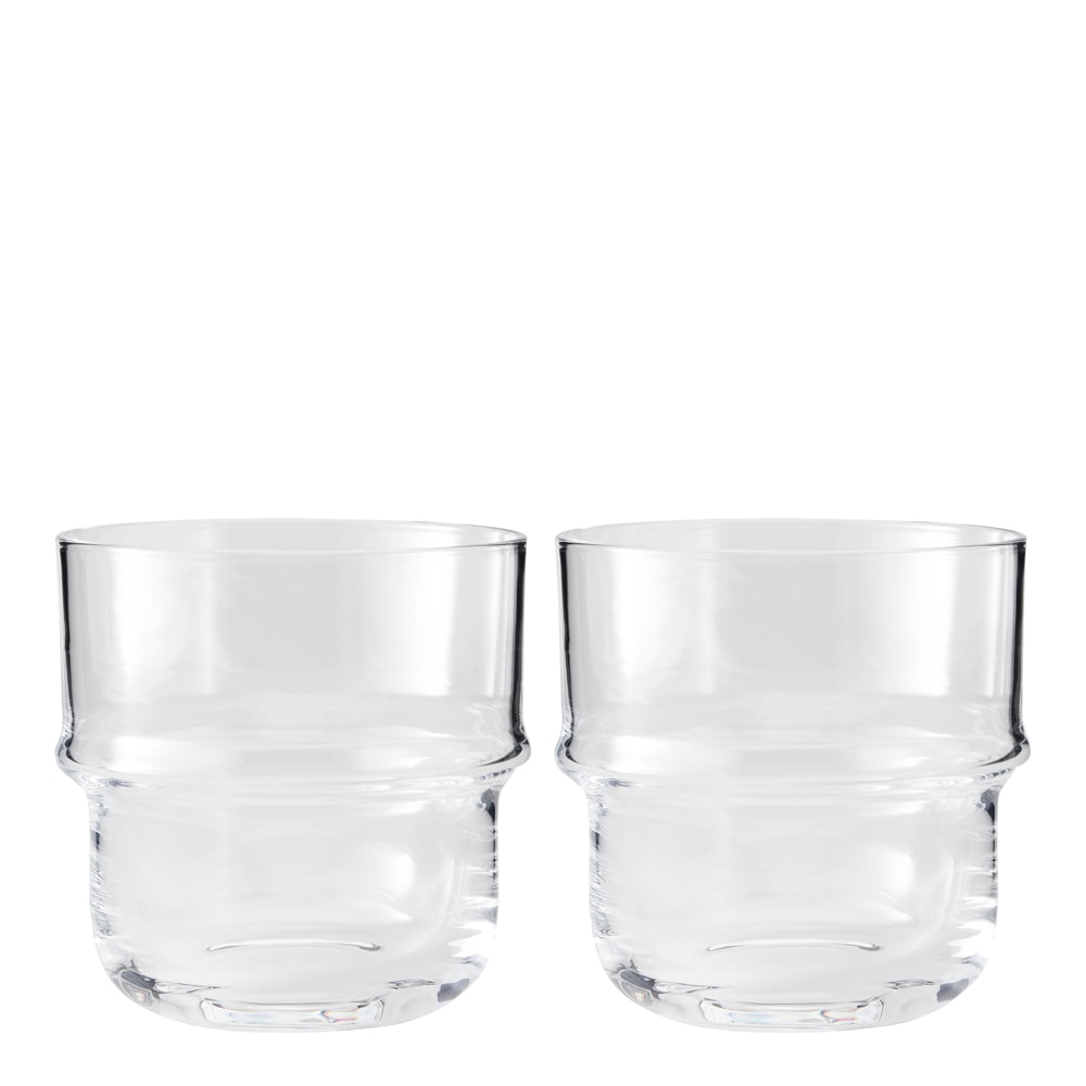 Unda Glas 2-pack Klar
