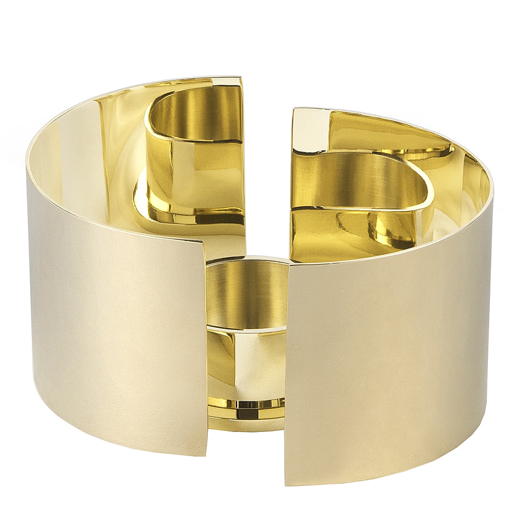 Infinity Ljuslykta 3 delar 6 cm Mässing