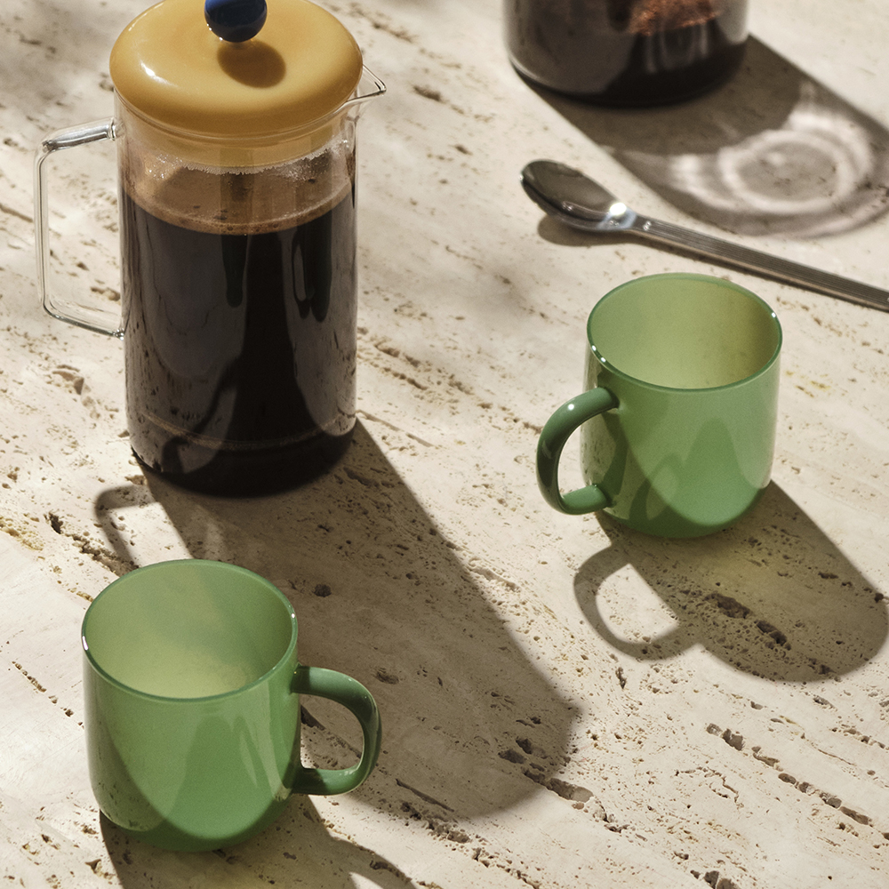 Sowden Borosilikat Mugg 30 cl 2-pack Jade Green