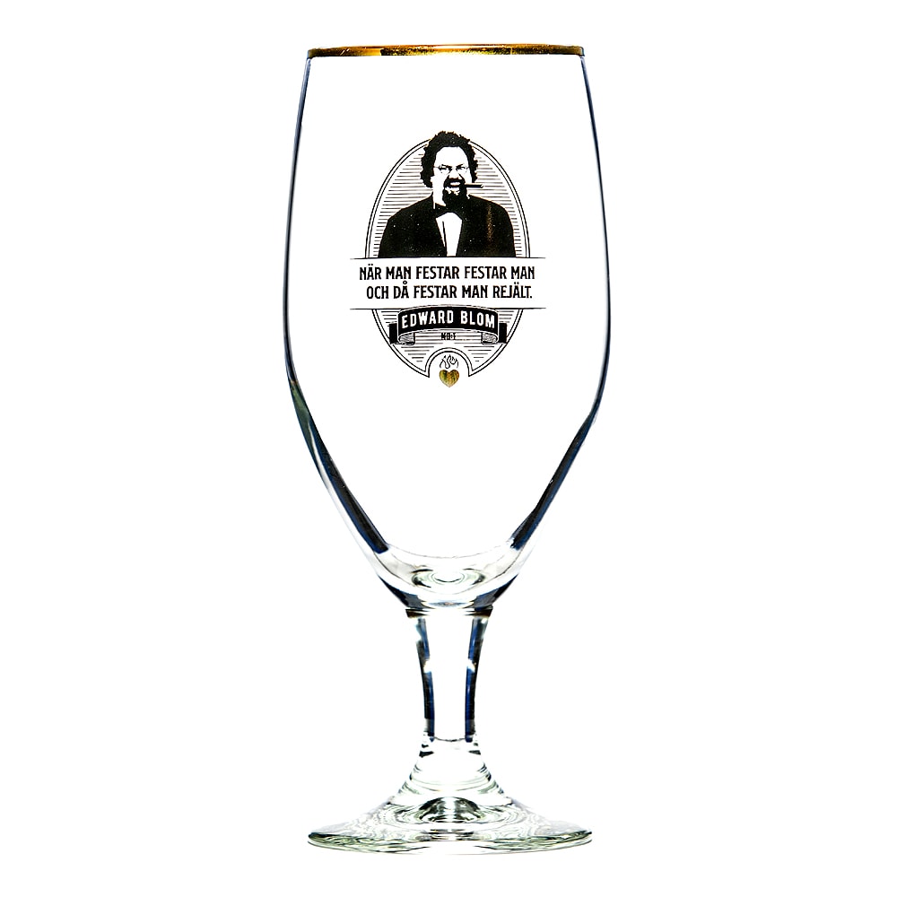 Ölglas No: 1 När man festar