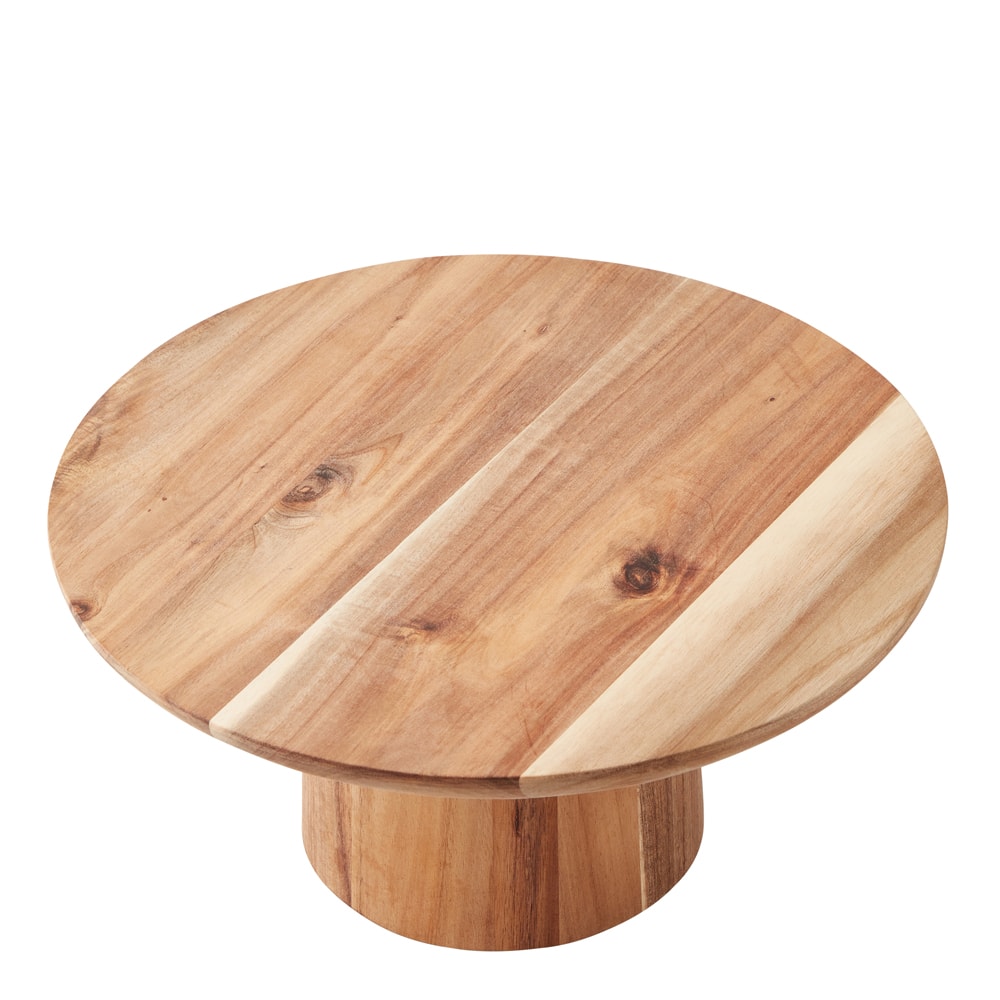 Nord Uppläggningsfat på fot Akacia