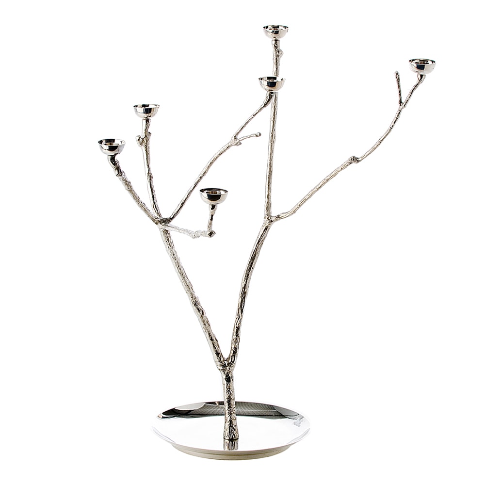 Twiggy Kandelaber 65 cm Silver