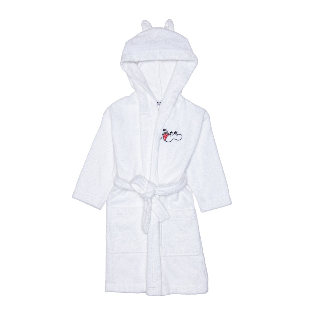 Mumin Badrock Barn 122/128 Mumintroll Vit