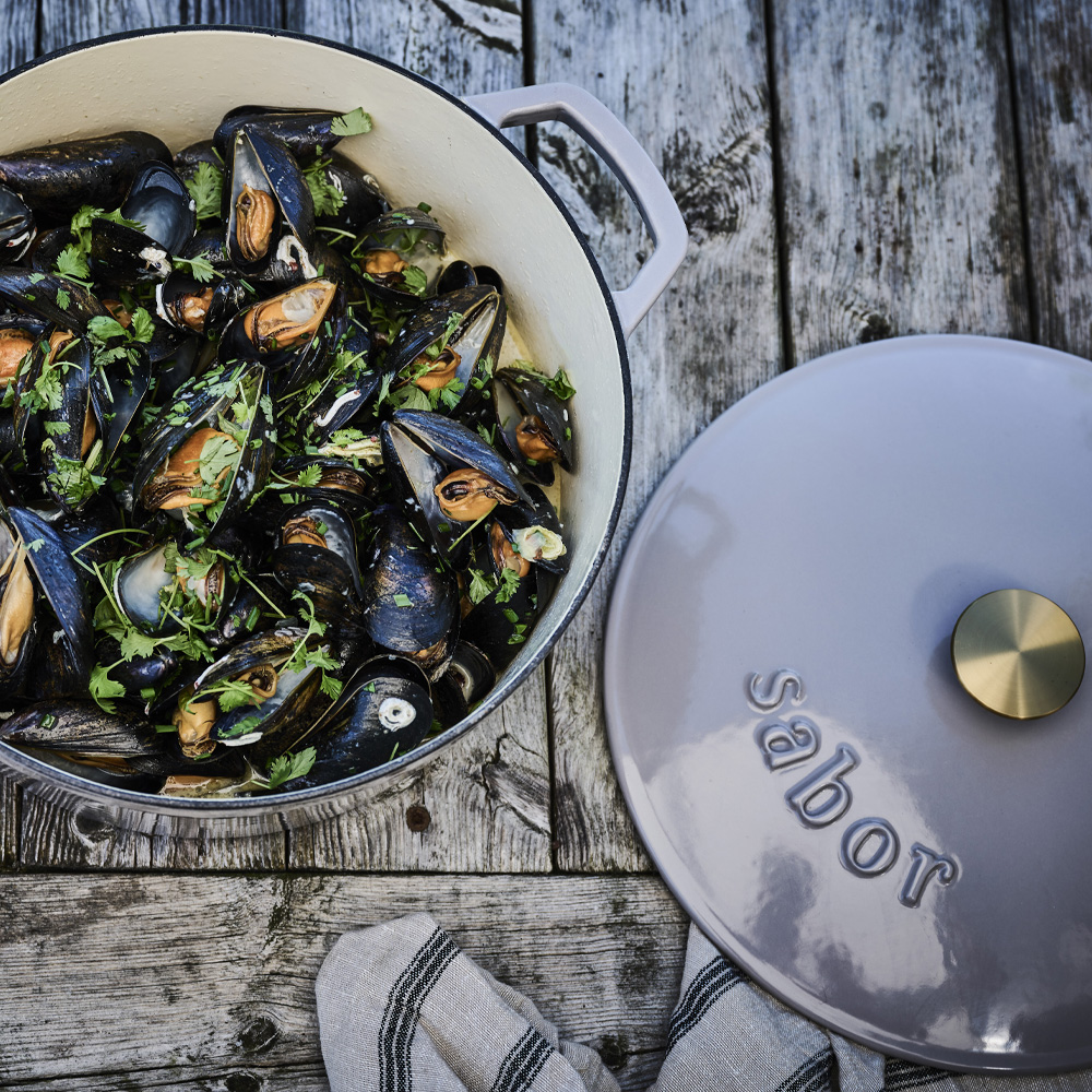 Sabor Gjutjärnsgryta 6,7 L Ashes of Roses