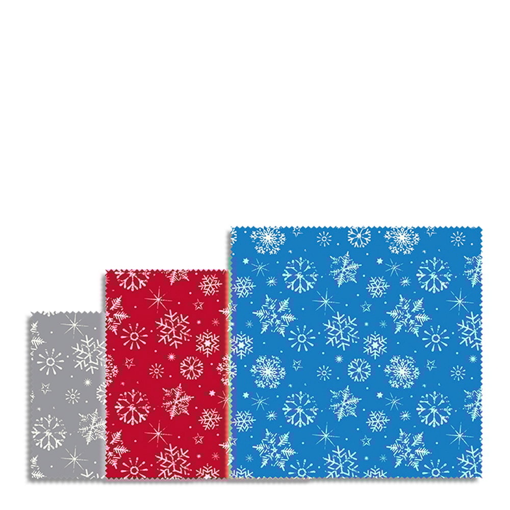 Bee's Wrap Biovaxpapper 3-pack Vinterprint