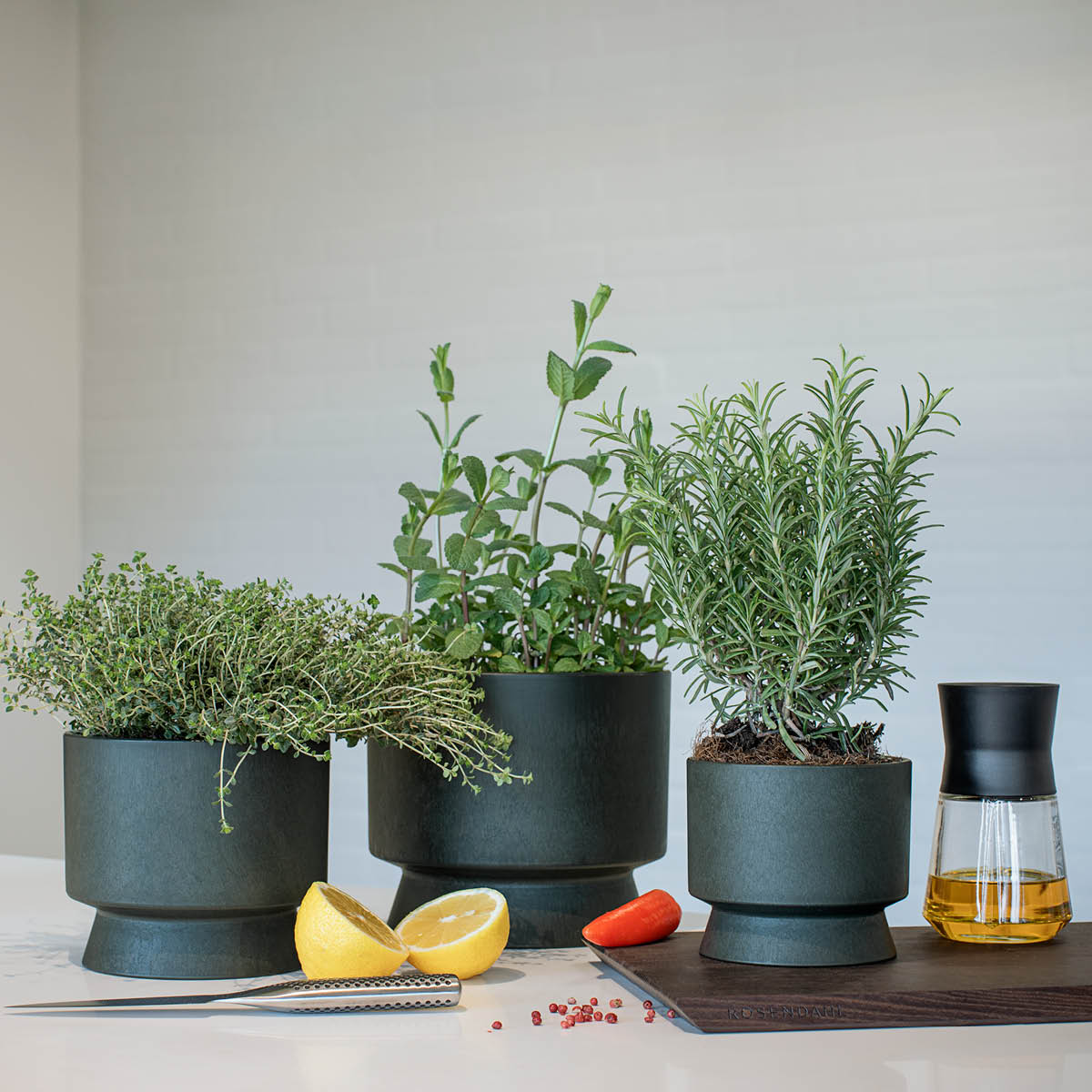 Blomkruka 19 cm Gr&ouml;n