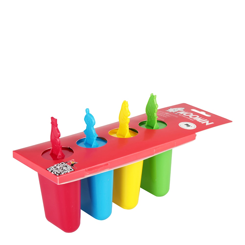 Mumin Läskis Glassformar 4 formar