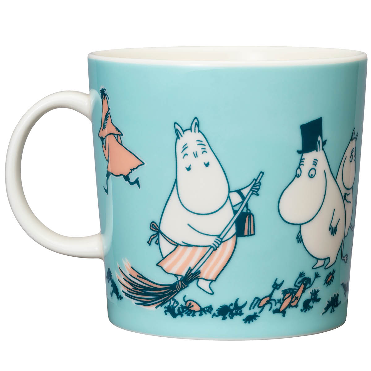 Muminmugg H ABC 40 cl Blå