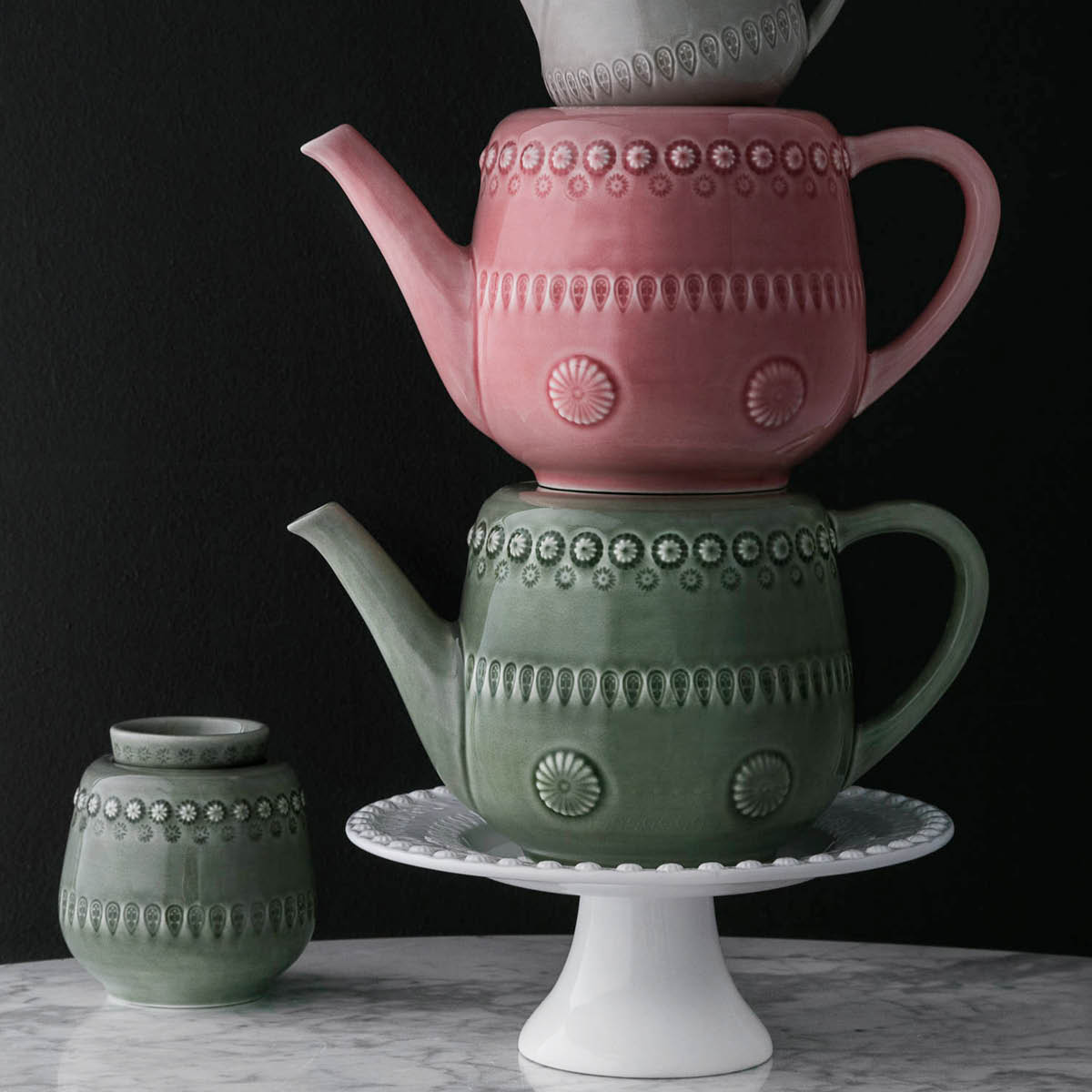 Daisy T&aring;rtfat 22 cm Vit