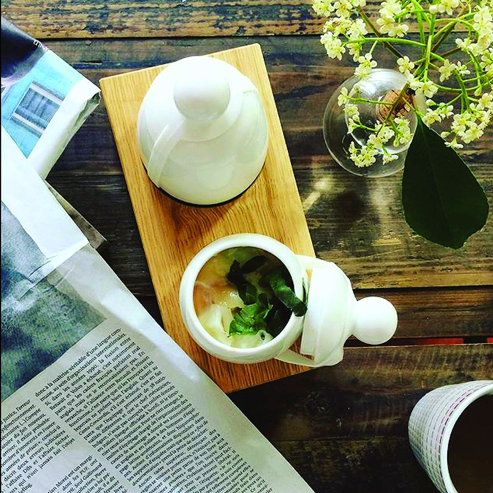 Serveringsbricka för 2 XXL coddler