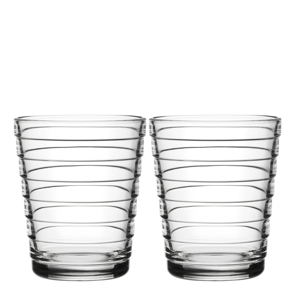 Aino Aalto Glas 22 cl 2-pack Klar