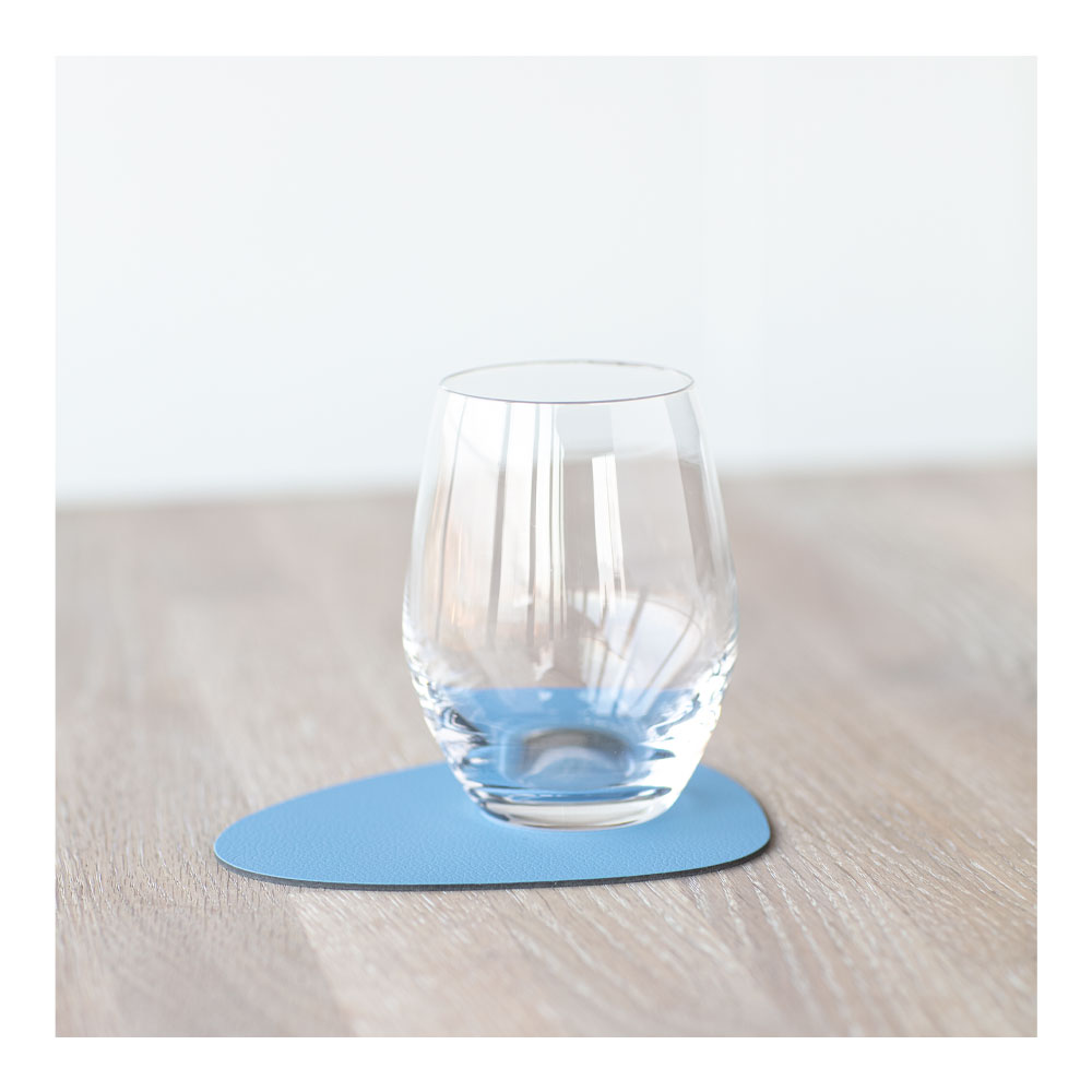 Curve Glasunderlägg 11x13 cm Cool Blå