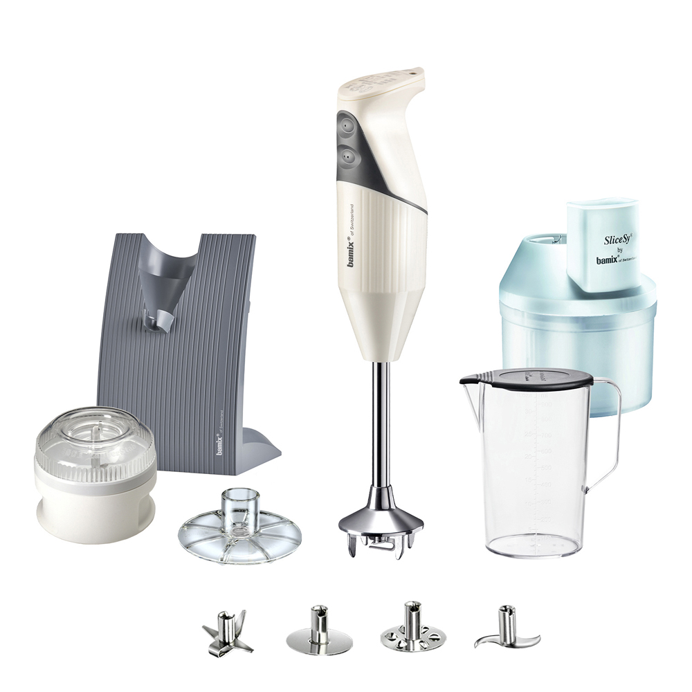 Bamix Stavmixer Swissline Superbox 200 w Gr&auml;ddvit