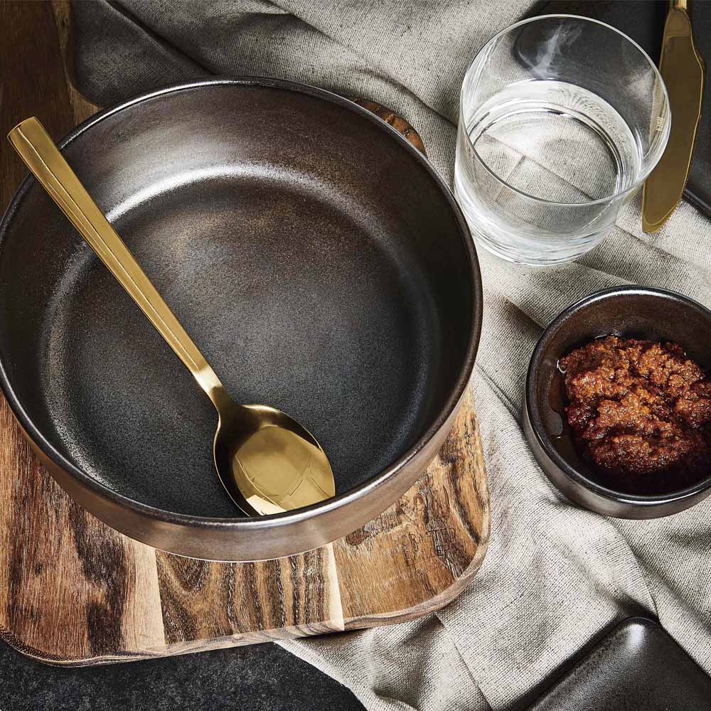 Raw Skål 9,5 cm Brun Metallic