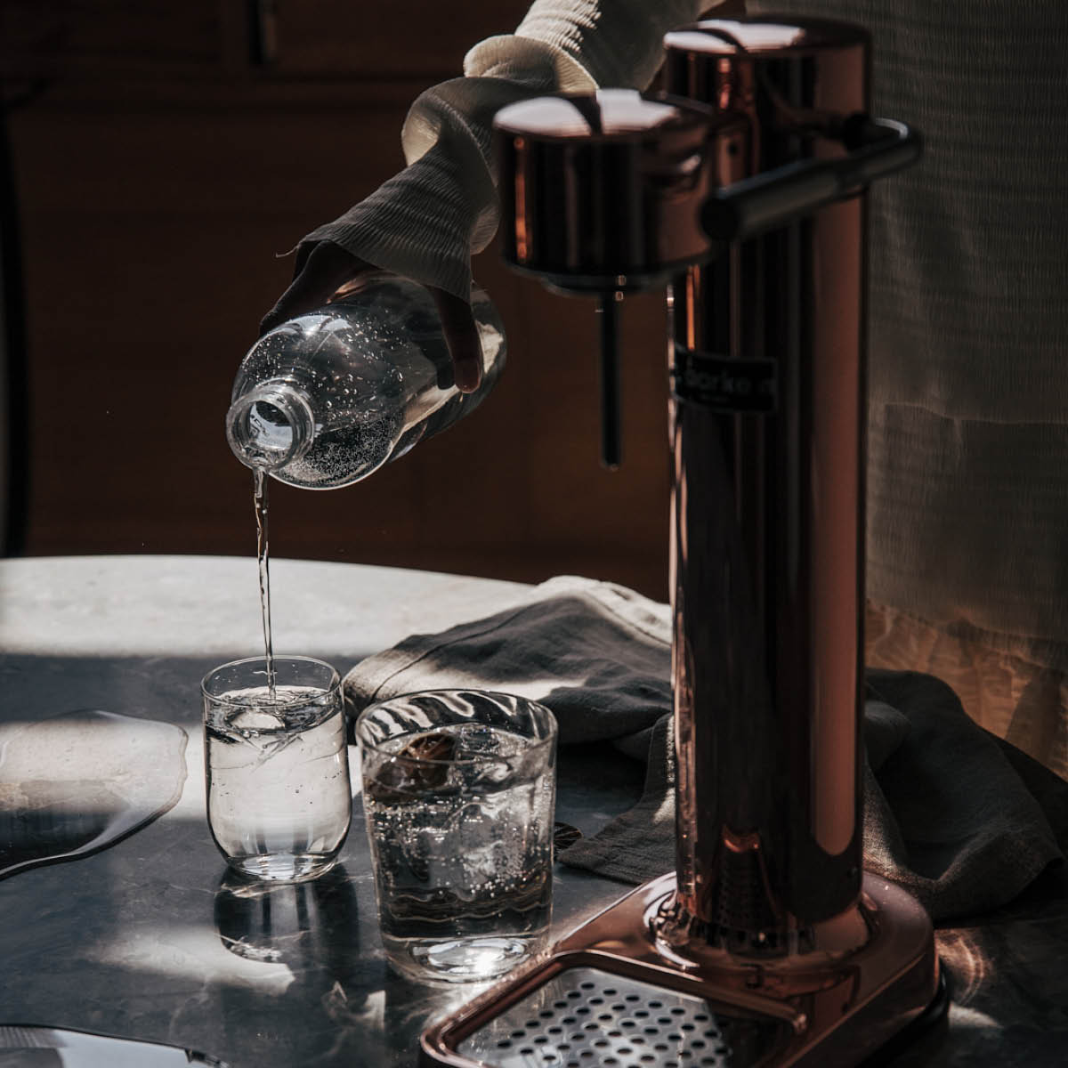 Aarke Carbonator 3 Kolsyremaskin Koppar