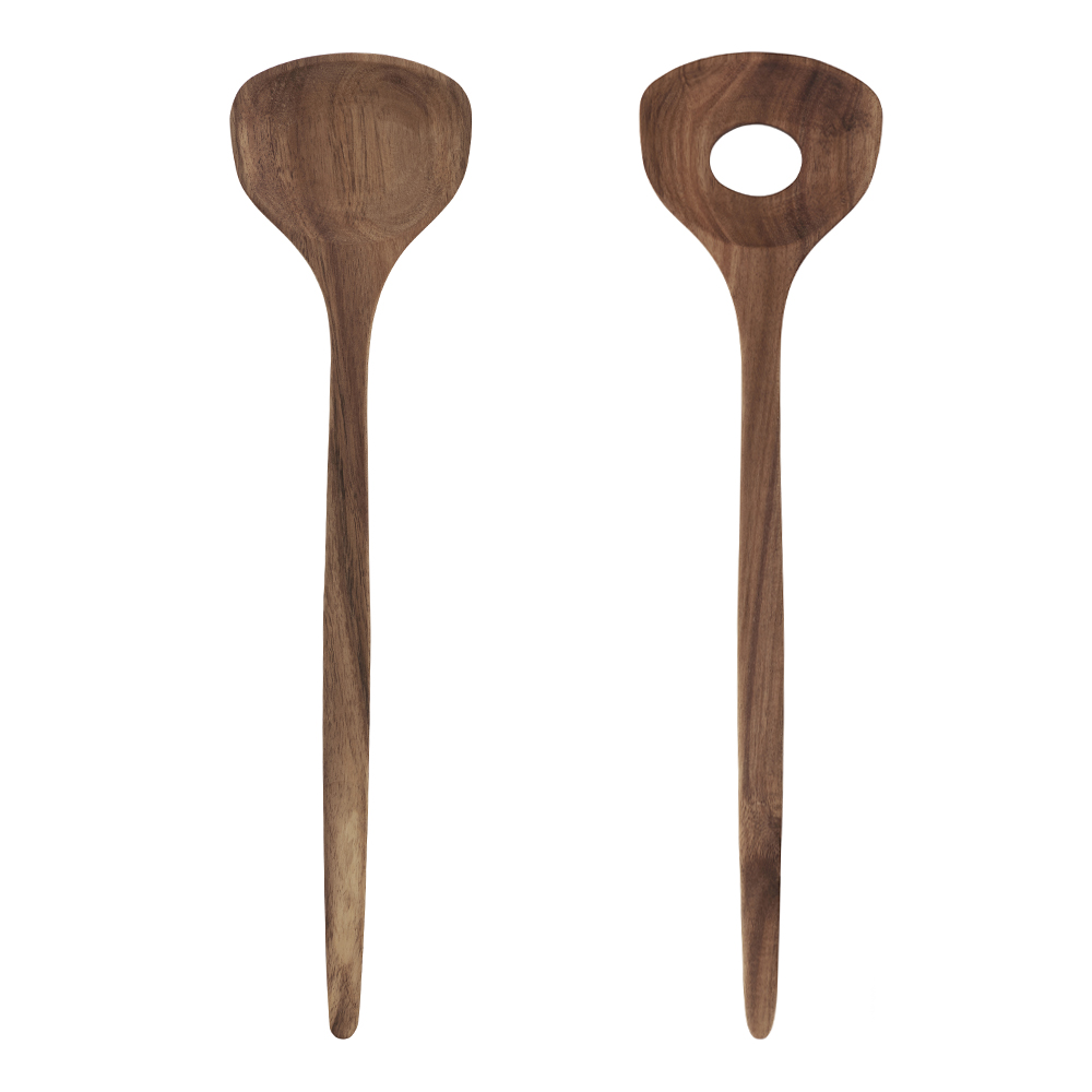 Salladsbestick 2 delar Akacia 32 cm