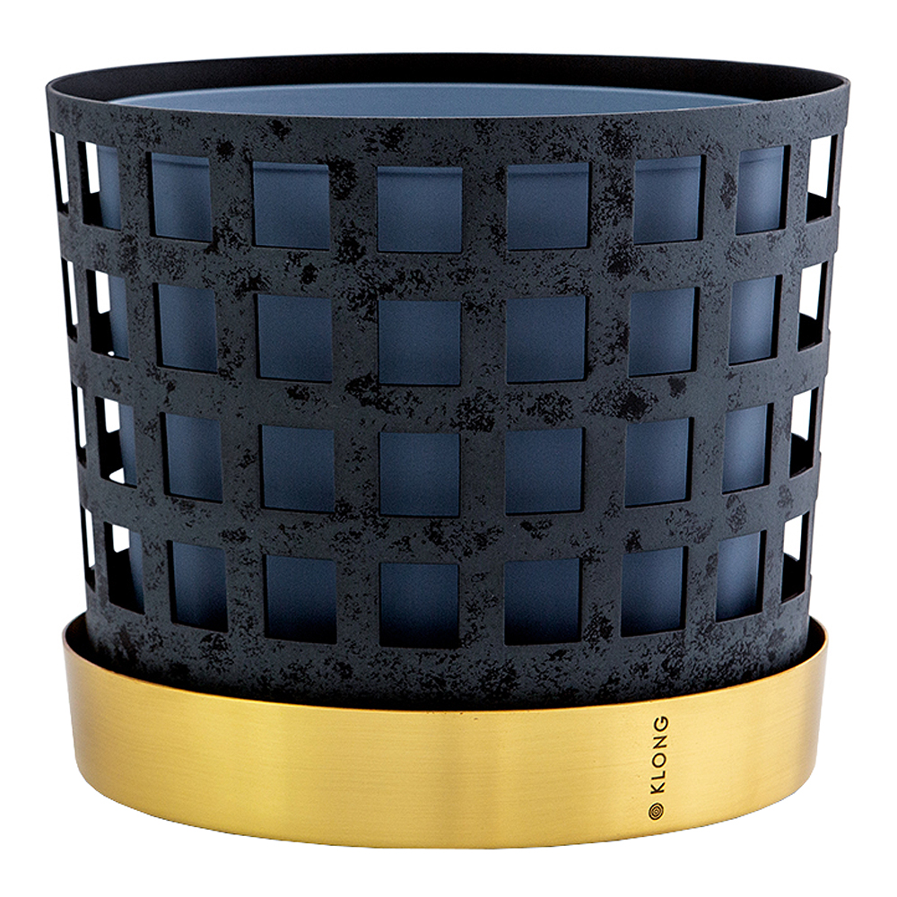 Trio Kruka Square 18 cm Blå