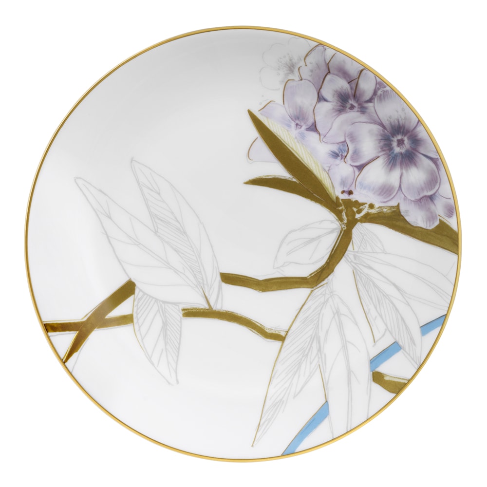 Flora Tallrik 19 cm Rhododendron