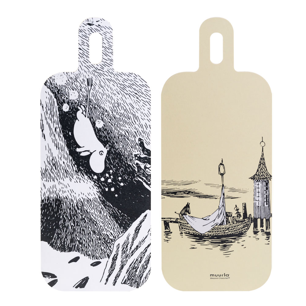 Mumin Serveringsbr&auml;da Adventures On The Water 13x33 cm