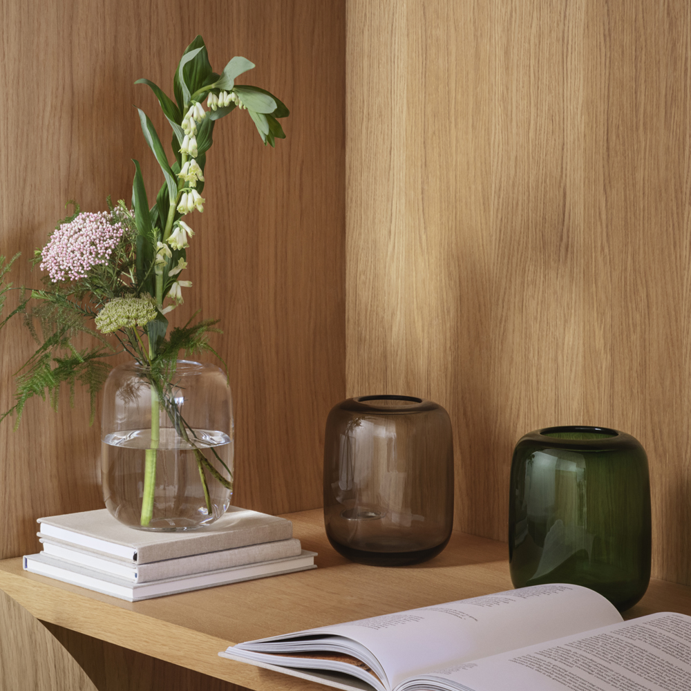 Acorn Vas 16,5 cm Klar