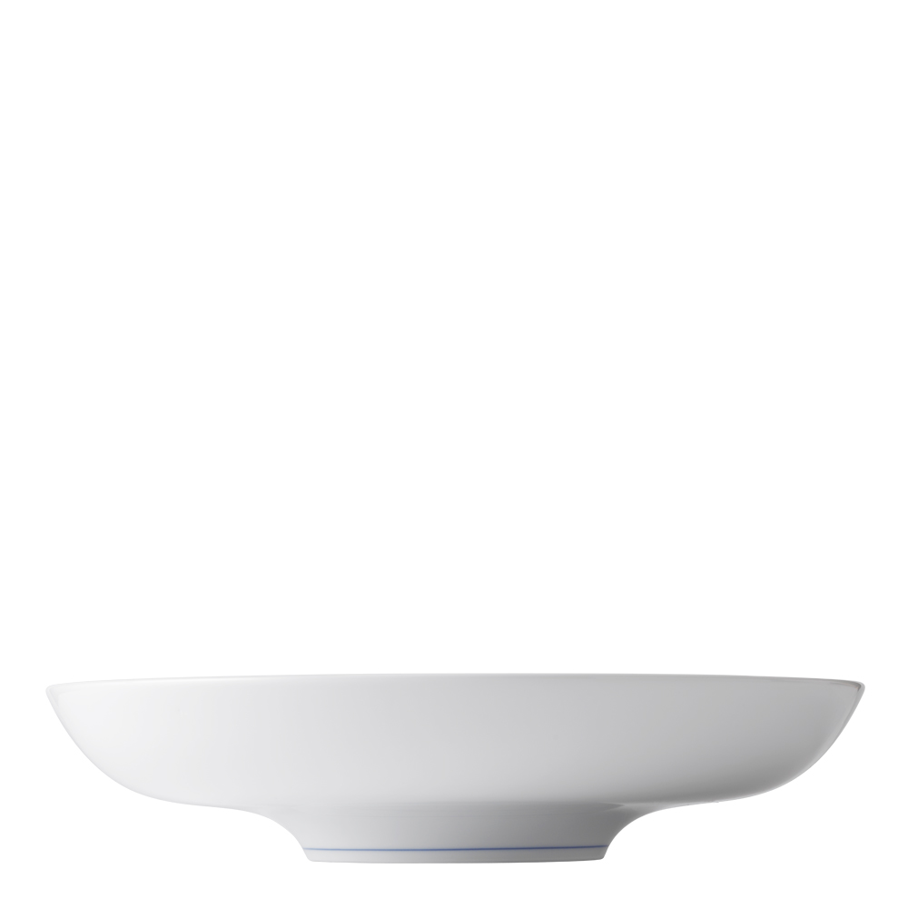 Blue Fluted Plain Skål 34 cm