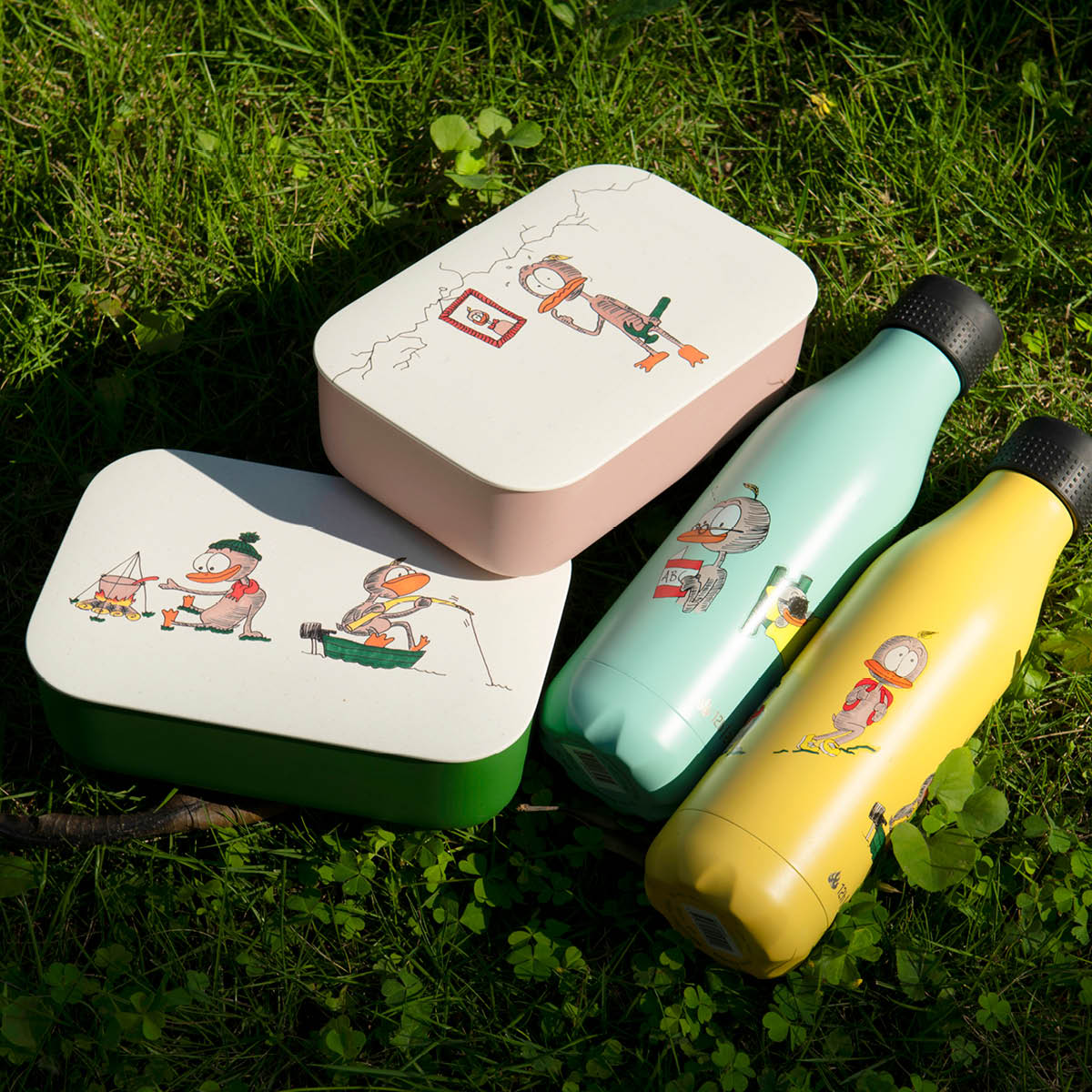 Kjelland Matlåda 80 cl Lila/Multi