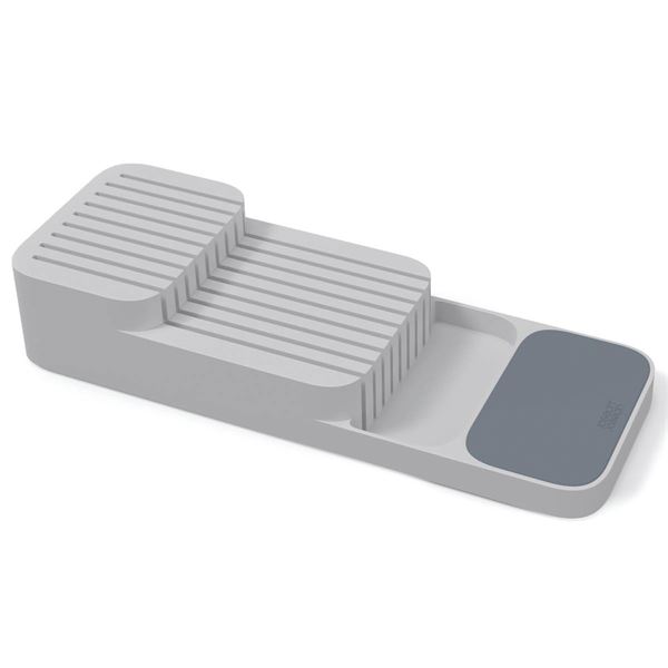 Duo Knivf&ouml;rvaring 40x14,5 cm Ljusgr&aring;