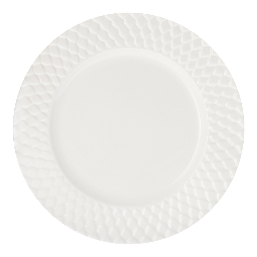 Harmony Tallrik flat 28 cm Vit