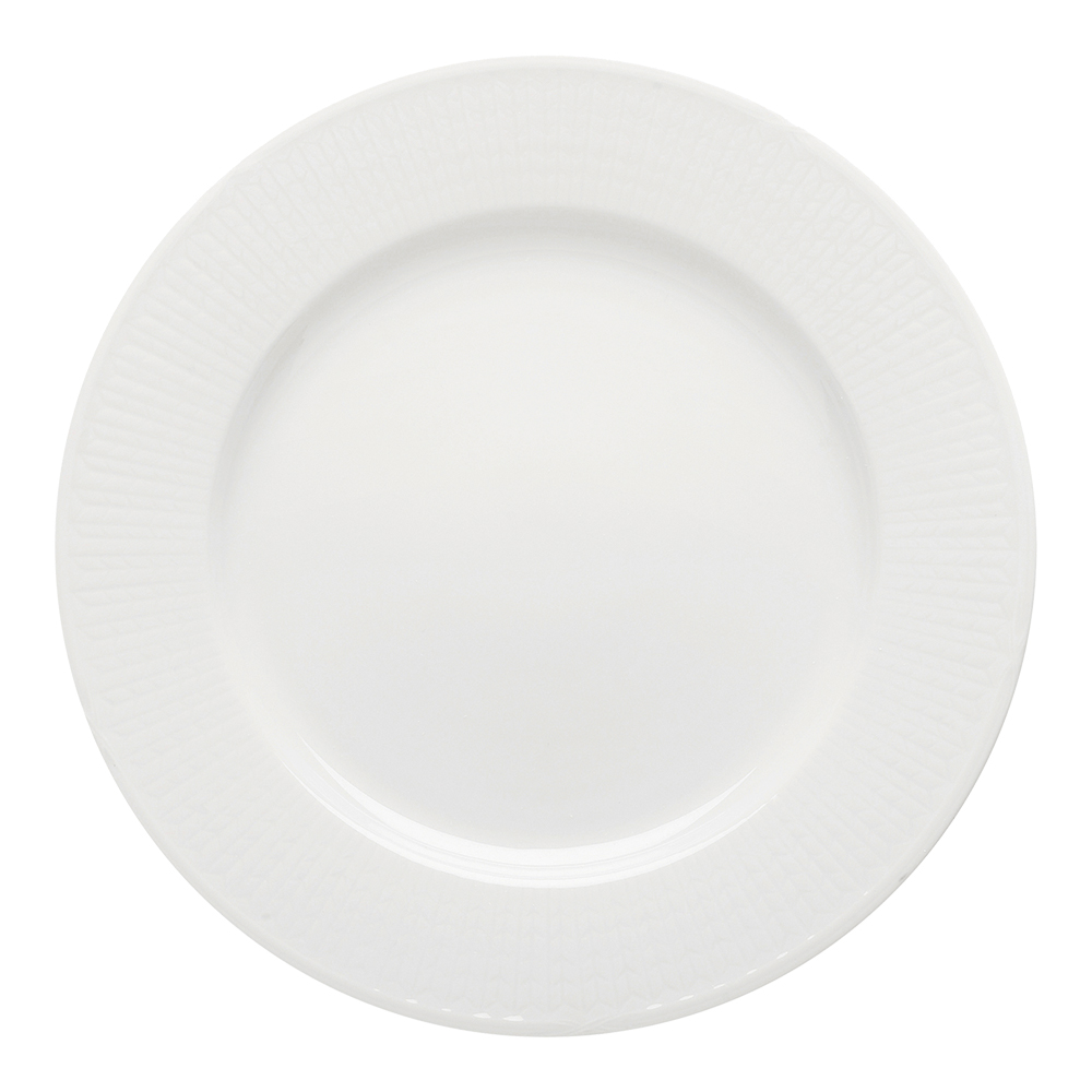 Swedish Grace Tallrik flat 17 cm Snö