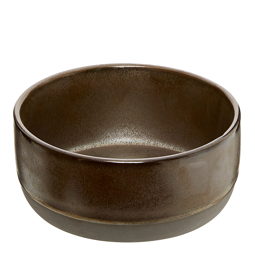 Raw Skål 13,5 cm Metallic Brown