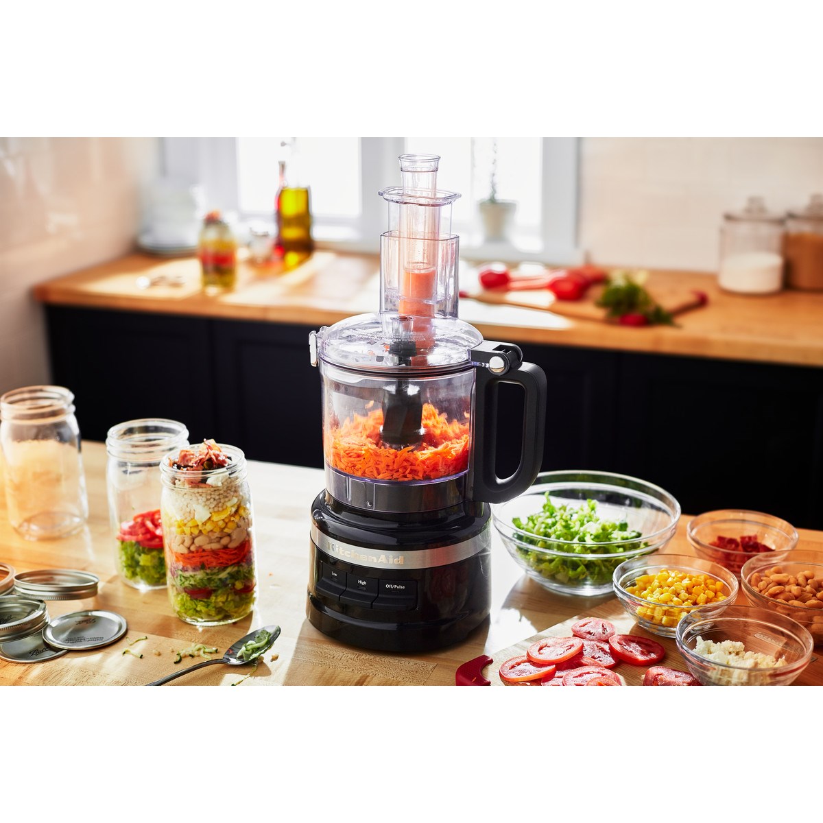 KitchenAid Midline Matberedare 1,7 L Mattsvart