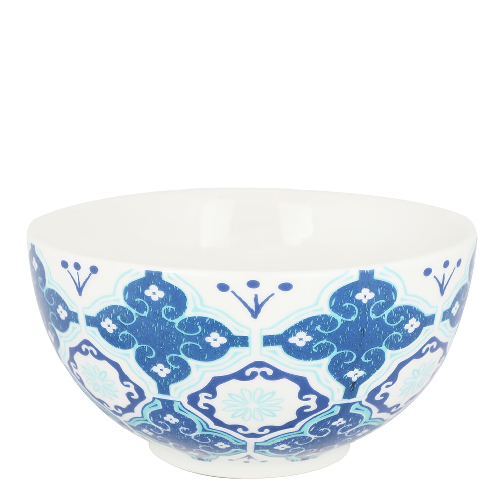 Santorini Tuokio Skål 75 cl Blå/Vit