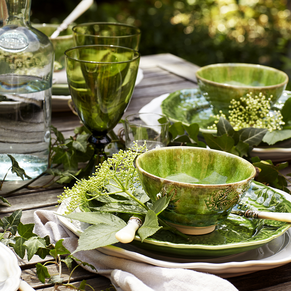 Arabesque Assiett 23 cm Seaweed