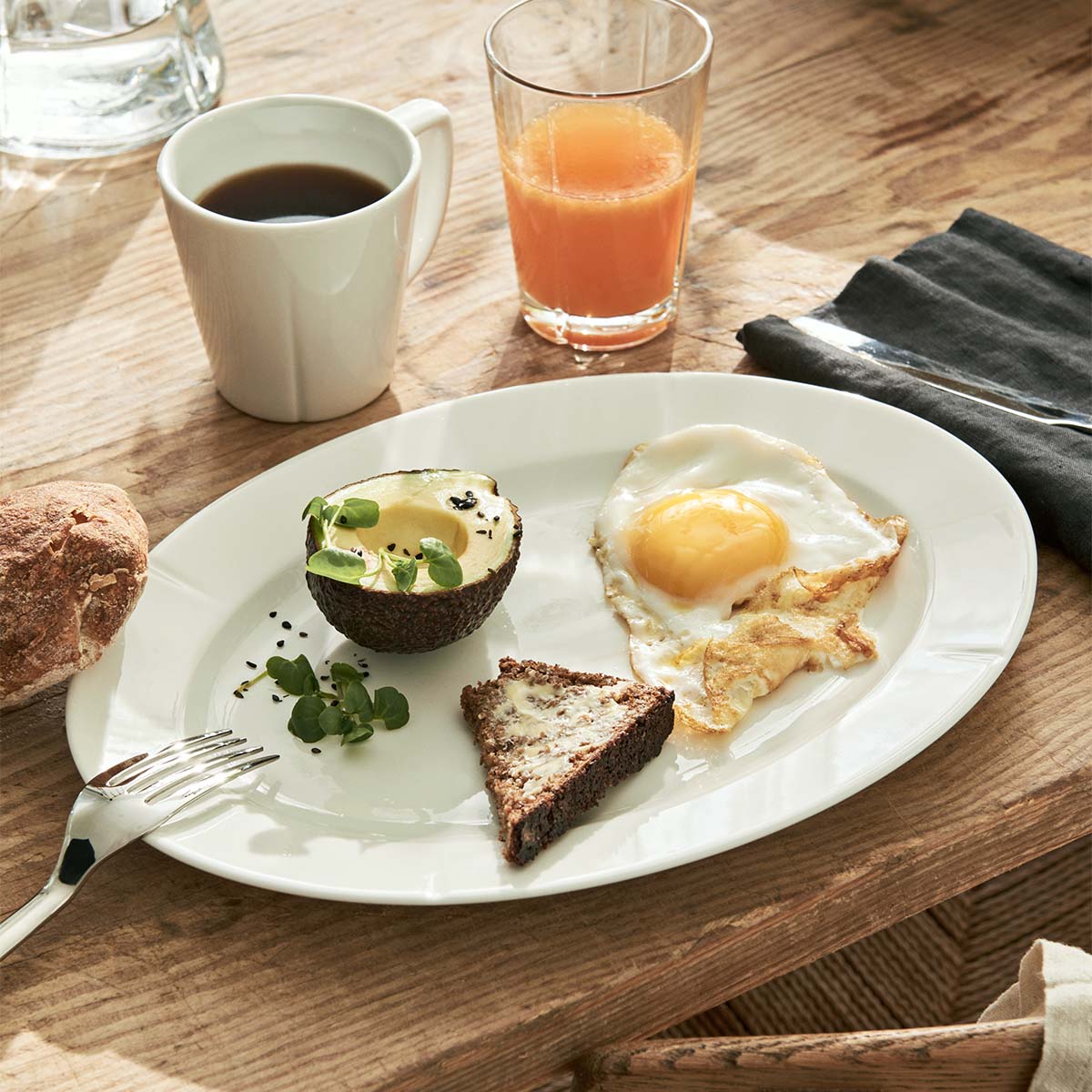 Grand Cru Tallrik oval 23 cm